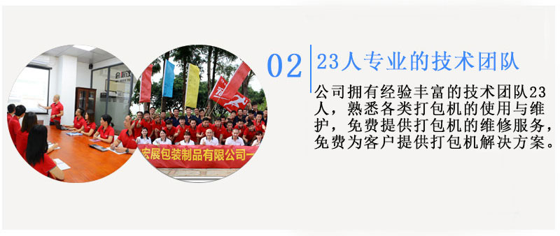 高速全自動打包機YS-305技術團隊